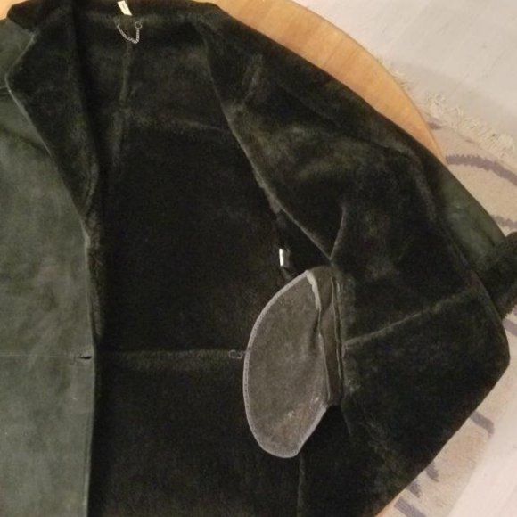 Shearling Coat vintage 100% lambskin - Picture 8 of 16